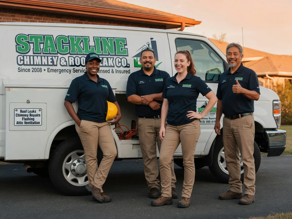 Chimney flashing repair company in Gilman, IL